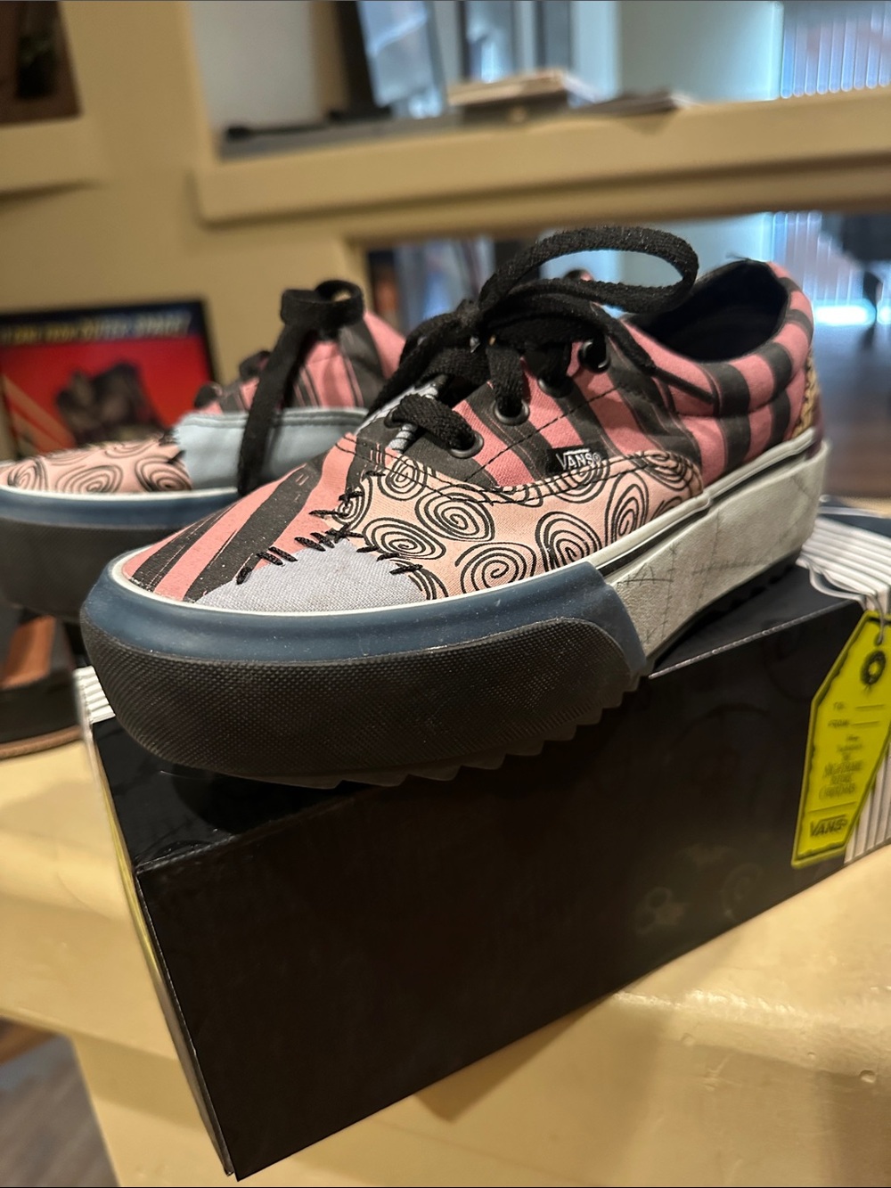 Vans Nightmare Before Christmas Platform Limited Edition Lace Up Sneakers